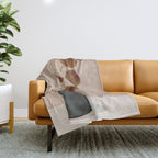 Eucalyptus Decoration I Throw Blanket Gallery Image 1