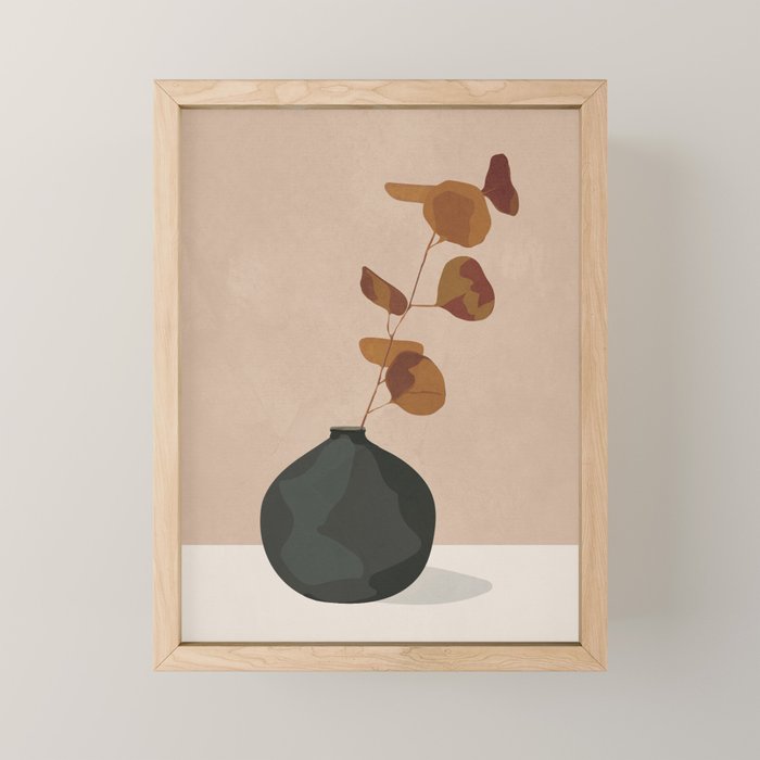 Eucalyptus Decoration I Mini Art Print Gallery Image 1