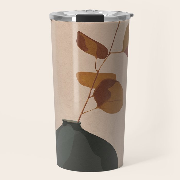 Eucalyptus Decoration I Travel Mug Gallery Image 1