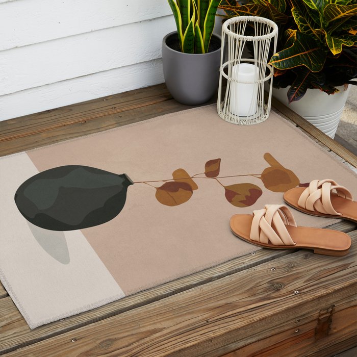 Eucalyptus Decoration I Outdoor Rug Gallery Image 2