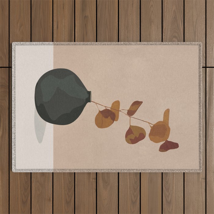 Eucalyptus Decoration I Outdoor Rug Gallery Image 1