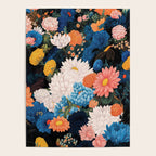 Flower Print Japanese Painting Floral Wall Art Botanical Poster Maximalist Dopamine Decor Poster Gallery Image 4