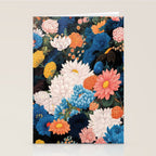Flower Print Japanese Painting Floral Wall Art Botanical Poster Maximalist Dopamine Decor Stationery Card Gallery Image 2