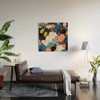 Flower Print Japanese Painting Floral Wall Art Botanical Poster Maximalist Dopamine Decor Wood Wall Art Gallery Image 2