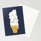 Meowlting Stationery Card Gallery Image 2