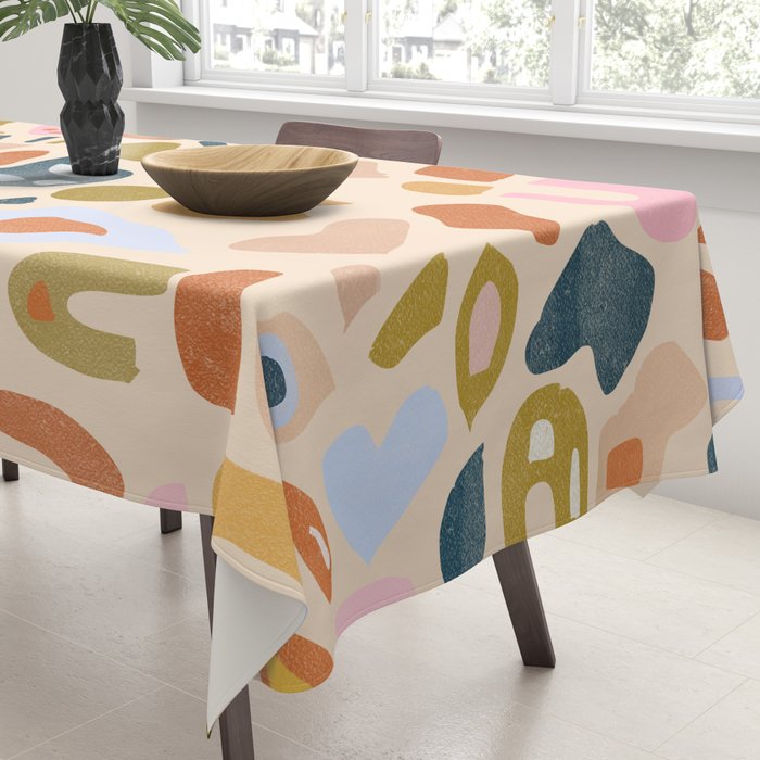 Abstract Paper Cuts Tablecloth Gallery Image 3