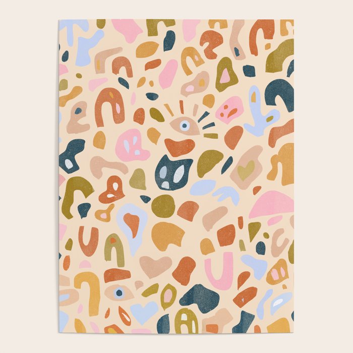 Abstract Paper Cuts Poster Gallery Image 4