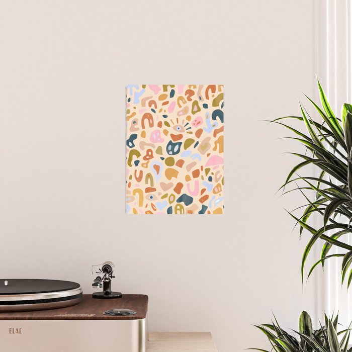 Abstract Paper Cuts Poster Gallery Image 2