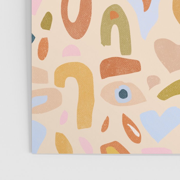 Abstract Paper Cuts Poster Gallery Image 3