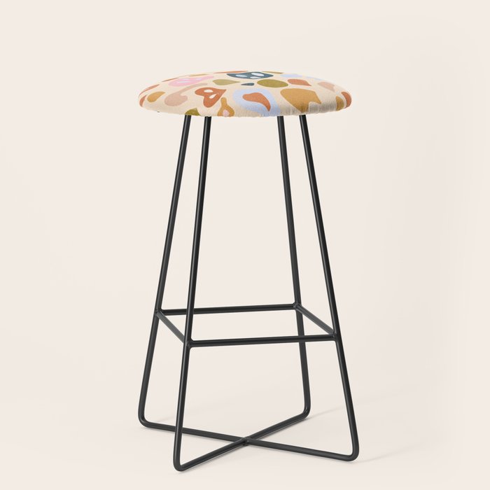 Abstract Paper Cuts Stool Gallery Image 1