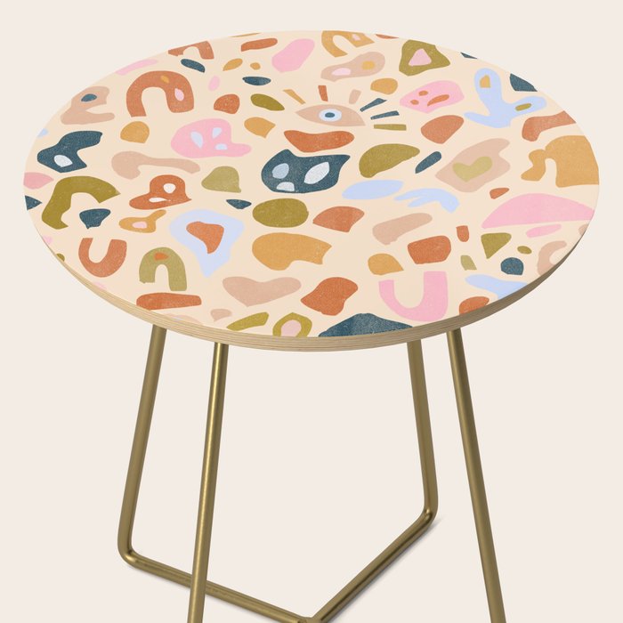 Abstract Paper Cuts Side Table Gallery Image 2