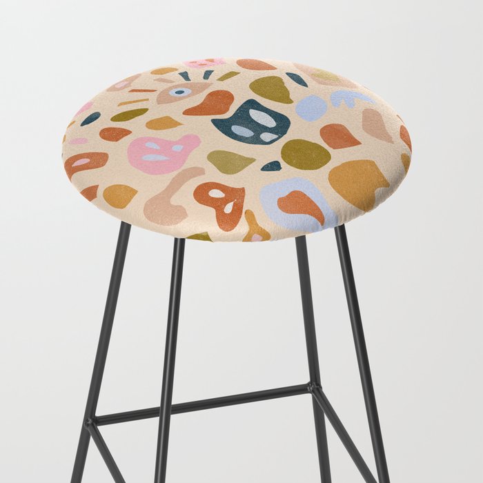 Abstract Paper Cuts Stool Gallery Image 2