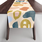 Abstract Paper Cuts Table Runner Gallery Image 1