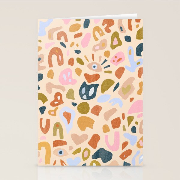 Abstract Paper Cuts Stationery Card Gallery Image 2