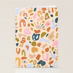 Abstract Paper Cuts Stationery Card Gallery Image 2