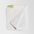 Mid Century Happy Holidays Throw Blanket Gallery Image 3