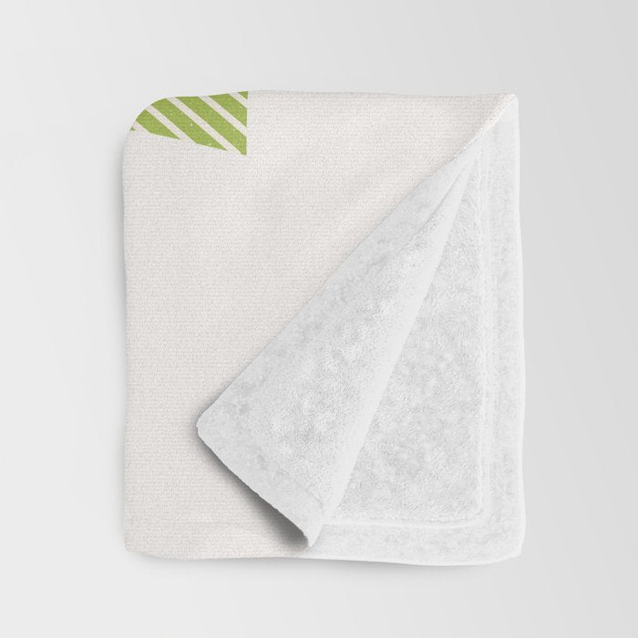 Mid Century Happy Holidays Throw Blanket Gallery Image 3