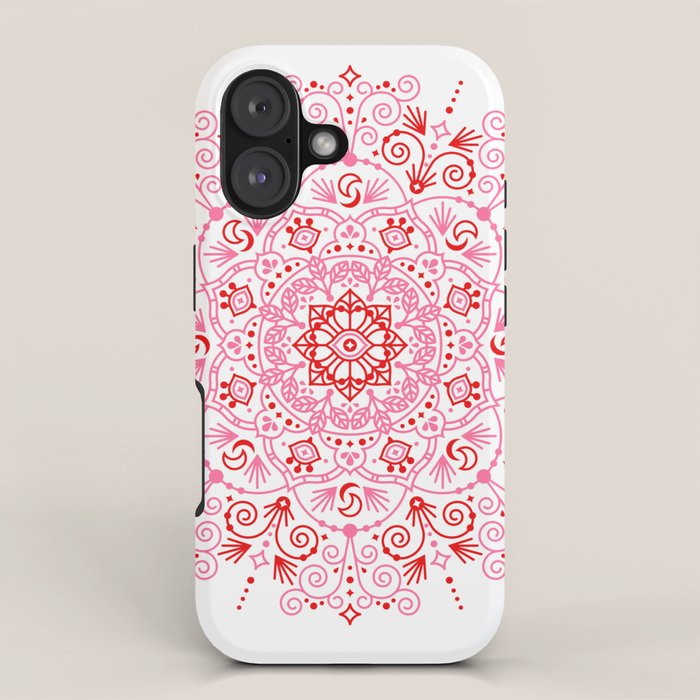 Moroccan Mandala - Valentine Palette iPhone Case Gallery Image 1
