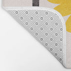 Minimal Sunflowers Bath Mat Gallery Image 2