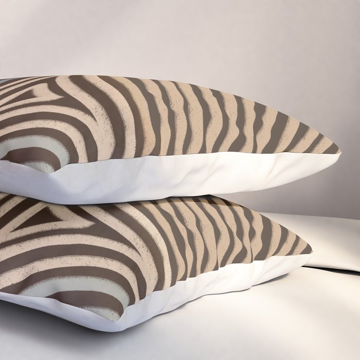 Tribal Pattern in Brown & Gray Pillow Sham Gallery Image 3