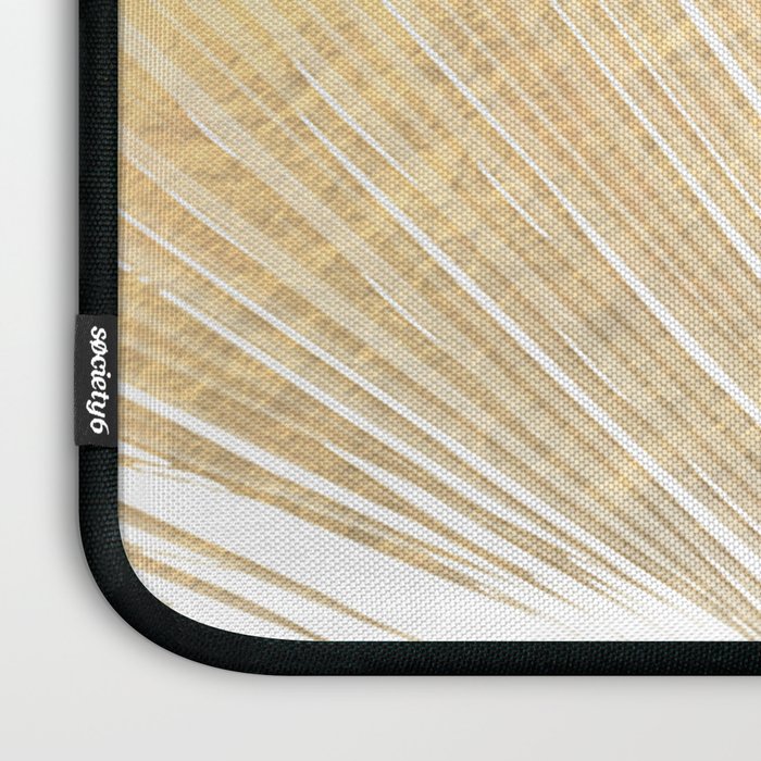 Palm leaf - gold Laptop Sleeve Gallery Image 3