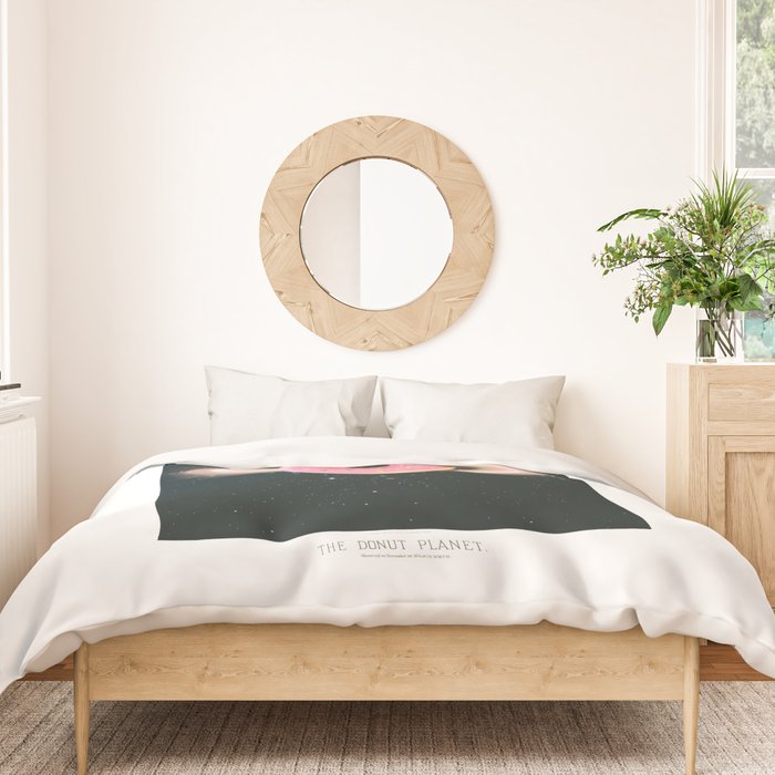 THE DONUT PLANET Duvet Cover Gallery Image 3