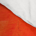 Fun Abstract Minimalist Mid Century Modern Yellow Ochre Orange Organic Shapes & Patterns Comforter Gallery Image 4