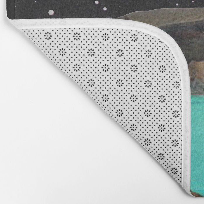 Planet Dolphin Bath Mat Gallery Image 2