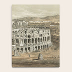 Vintage Illustration of The Roman Colosseum (1872) Notebook Gallery Image 4
