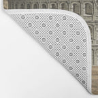 Vintage Illustration of The Roman Colosseum (1872) Bath Mat Gallery Image 2