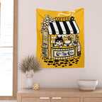 Cat Nap Cafe Wall Tapestry Gallery Image 2