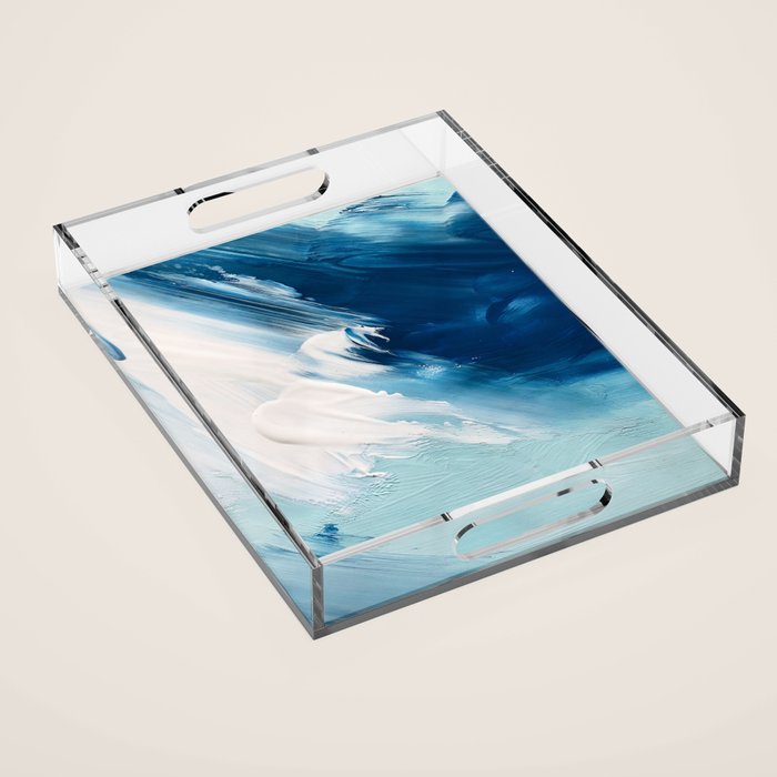 Abstract Oil Painting No.30 Acrylic Tray Gallery Image 1