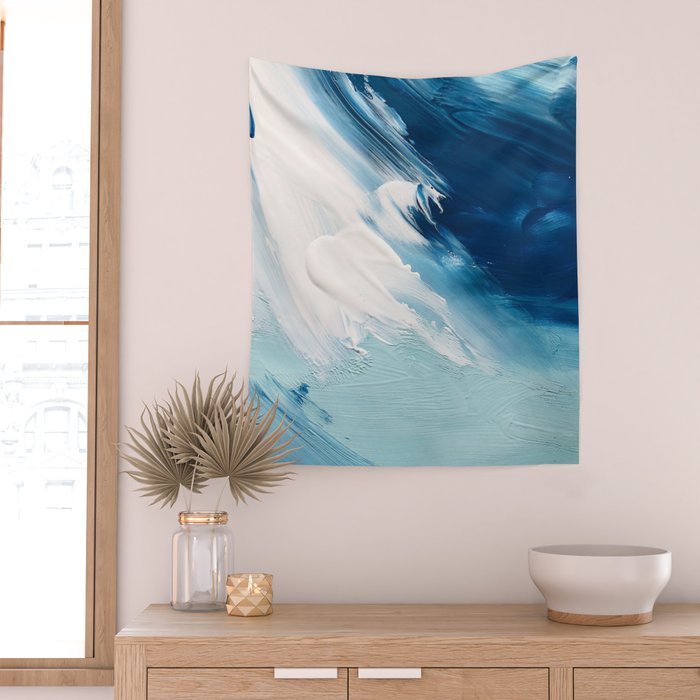 Abstract Oil Painting No.30 Wall Tapestry Gallery Image 2