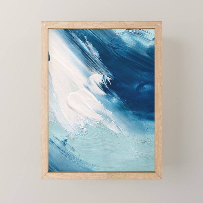 Abstract Oil Painting No.30 Mini Art Print Gallery Image 1