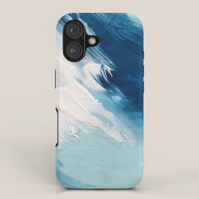 Abstract Oil Painting No.30 iPhone Case Gallery Image 1