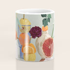 Still Life with Citrus and Flowers Coffee Mug Gallery Image 4
