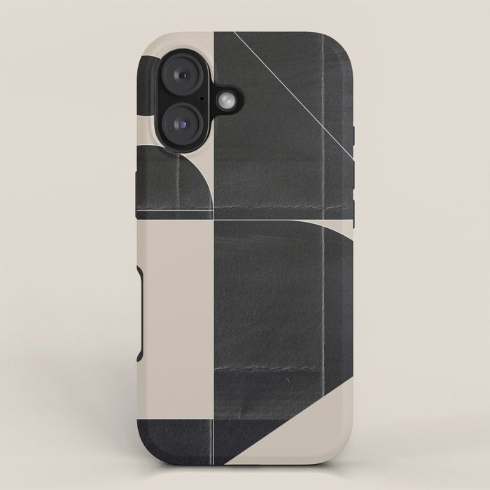 Minimal Geometric Shapes 214 iPhone Case Gallery Image 1