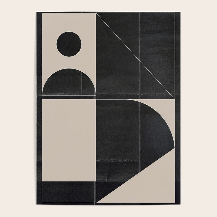 Minimal Geometric Shapes 214 Poster Gallery Image 1