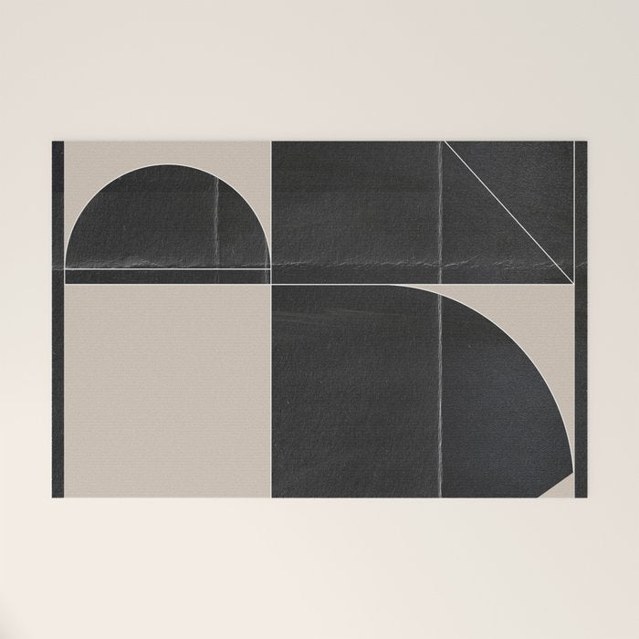 Minimal Geometric Shapes 214 Welcome Mat Gallery Image 1