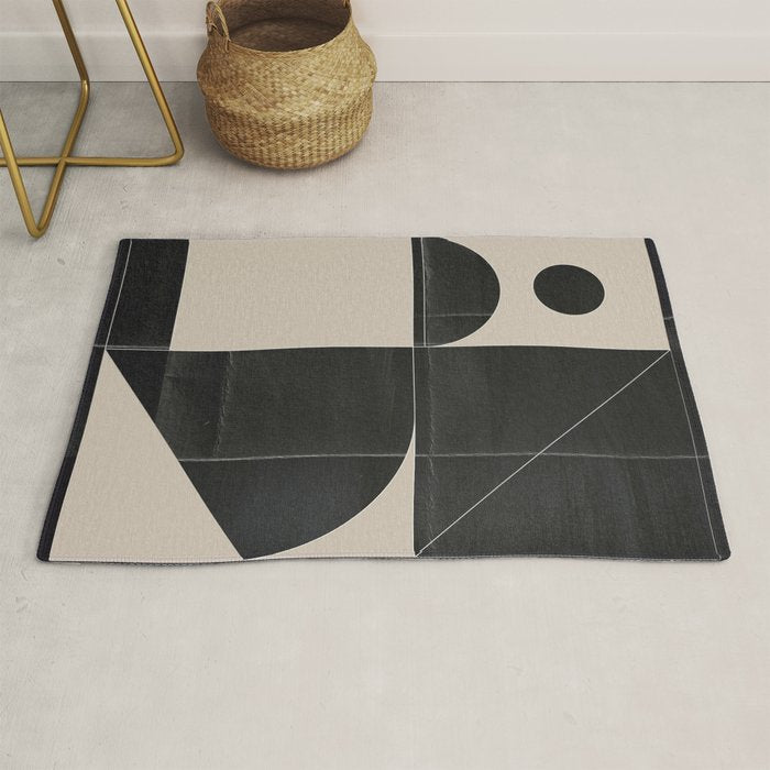 Minimal Geometric Shapes 214 Rug Gallery Image 1