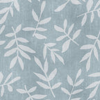 Simple Scandinavian Ditsy Leaf Pattern Blue Grey Coffee Mug Gallery Image 2