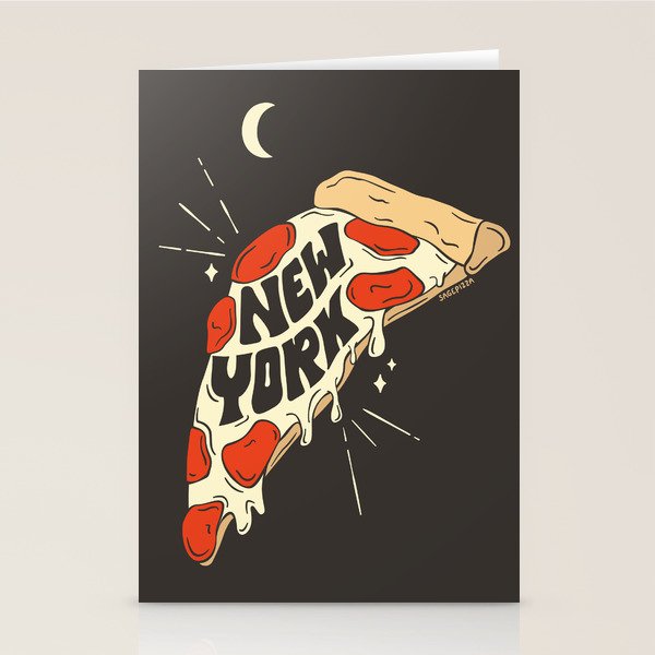 New York Slice Stationery Card Gallery Image 2
