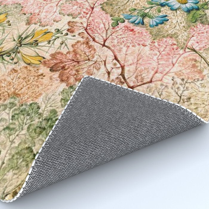 Romantic Marble End Paper Floral 1788 William Kilburn Rug Gallery Image 4
