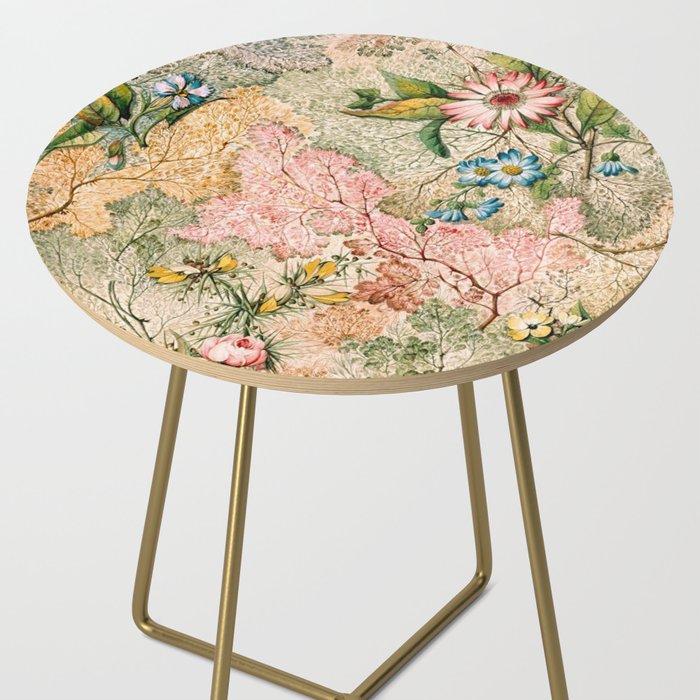 Romantic Marble End Paper Floral 1788 William Kilburn Side Table Gallery Image 2