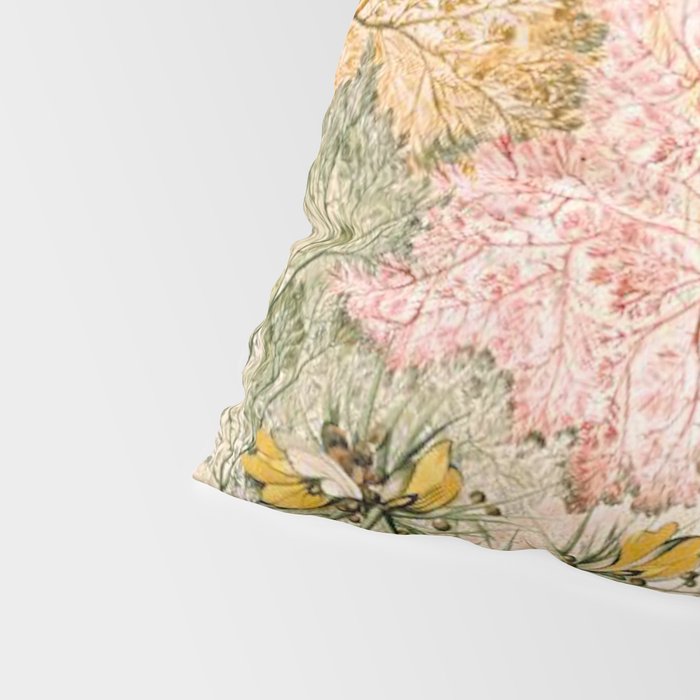 Romantic Marble End Paper Floral 1788 William Kilburn Pillow Sham Gallery Image 4
