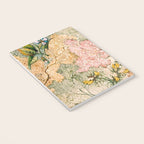 Romantic Marble End Paper Floral 1788 William Kilburn Notebook Gallery Image 3