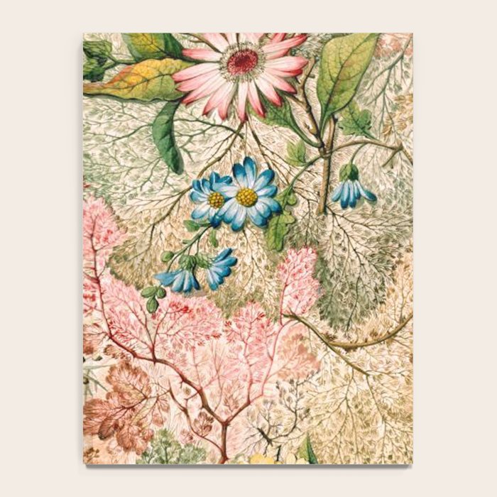 Romantic Marble End Paper Floral 1788 William Kilburn Notebook Gallery Image 4