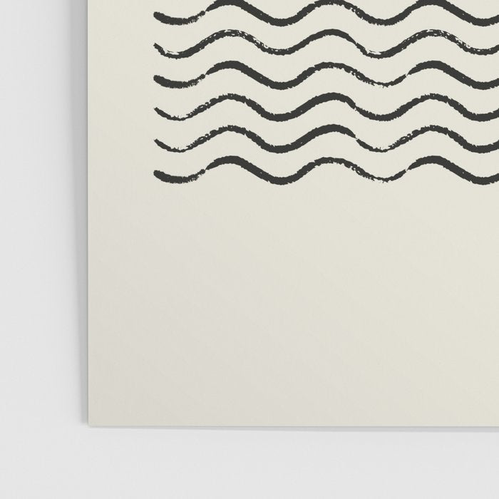 Sunrise Ocean -  Mid Century Modern Style Poster Gallery Image 3