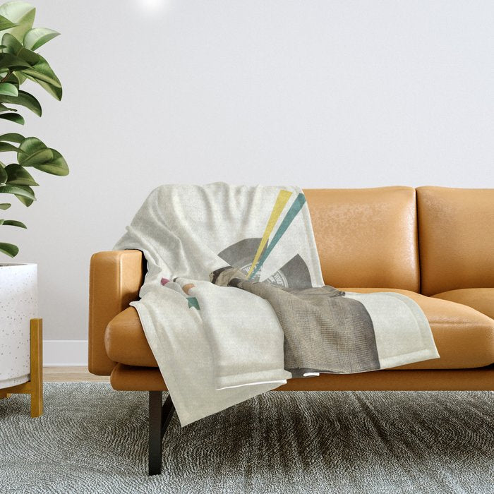 Blue Note Throw Blanket Gallery Image 1