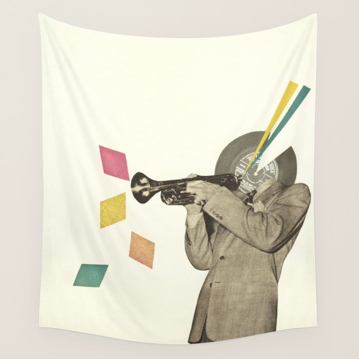 Blue Note Wall Tapestry Gallery Image 4